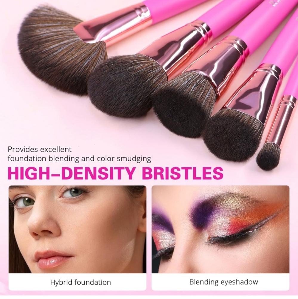High-End Makeup Brushes Set Professional, 18Pcs - Picture 5 of 8